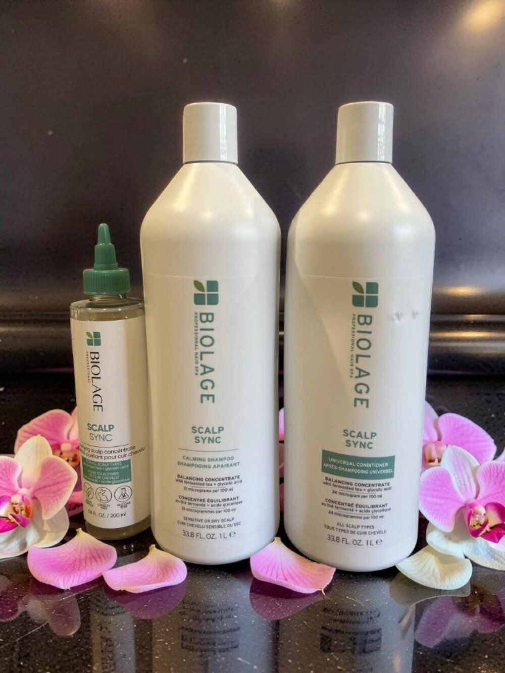 Biolage Scalp Sync Universal Conditioner & Calming Shampoo Purifying Concentrate